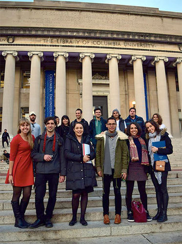 Students taking part in the program