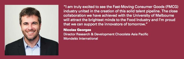 Nicolas Georges - Director Premium Chocolate & Dairy Research and Development Asia Pacific, Mondelēz International