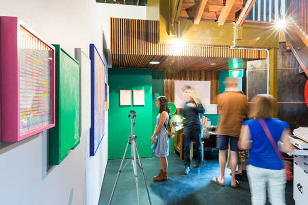 Artworks by Caitlin Patane at the 2016 Art Graduate Exhibition.