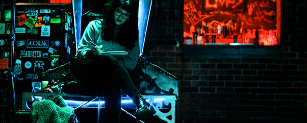 Production still from Ruby Tuesday (2016) by Lucy Claire.